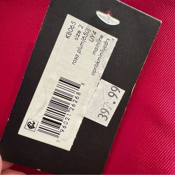 KATE SPADE Open Back Lucille Mini Dress Rosa Plum Pink Sz 2 NWT - Picture 9 of 15